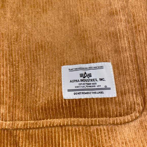 ALPHA INDUSTRIES Chore Coat in Bronzed Brown - Medium - Picture 6 of 10